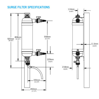 Evolution Aqua Surge Filter +UV - Εξωτερικά φίλτρα