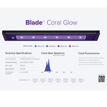 Ai Blade Coral Glow Black 76.45cm - Φωτιστικά