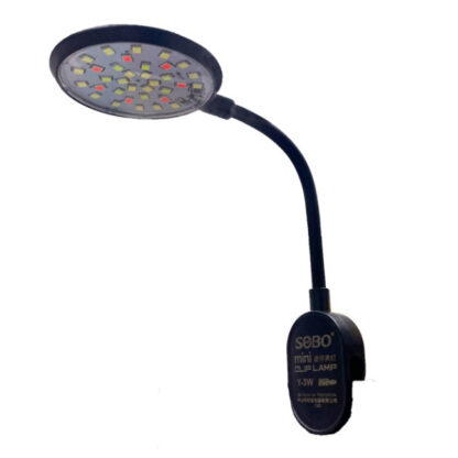 Aquarium Mini Clip Lamp Y-3W Black USB - Φωτιστικά