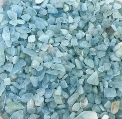 Light Blue Mix Light Green Stone 1-3mm 2kg - Άμμος – Χαλίκια