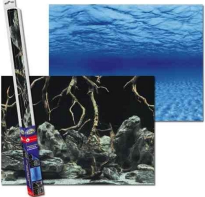 Aqua Nova Aquarium background tree roots/water L 100x50cm - Αφίσες – Πλάτες