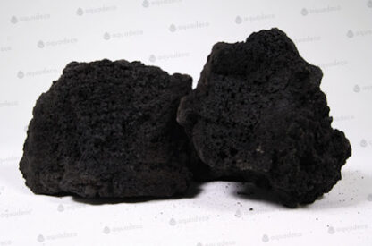 Aquadeco Lava Black M // per kilo - Πέτρες - Βότσαλα