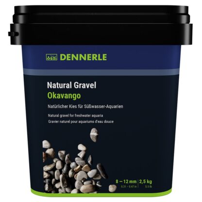 Dennerle Natural Gravel Okavango 8-12mm 2.5kg - Άμμος – Χαλίκια